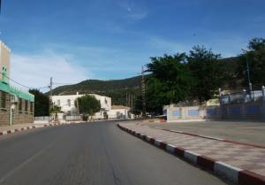 Entrée de la cité de Guertoufa