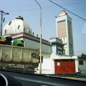Nid de Cigognes sur une Mosquée de Draa el Mizan
