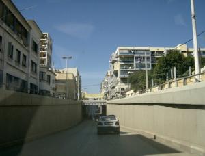 Une trémie au centre ville de Tizi Ouzou