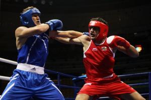 الملاكم الجزائري عبد الحفيظ بن شابلة في الألعاب الأولمبية 2008