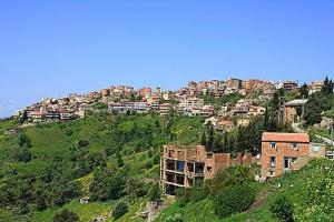 Vue sur le village de Ait Lahcene