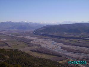 Champs agricoles sur la périphérie de Tizi ouzou