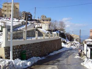 Village Ait lahcene sous la neige (Commune de Beni-Yenni)