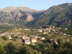 Vue du village de Takoucht (périphérie de Tizi ouzou)