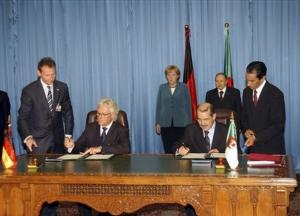 توثيق بين دولة ألمانيا و الجزائر على بناء مسجد الجزائر الكبير