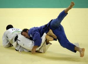 المصارع الجزائري في الجيدو  عمار بن يخلف  خلال الألعاب الأولمبية 2008