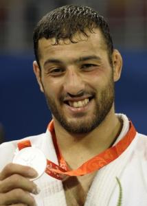 المصارع الجزائري في الجيدو  عمار بن يخلف  خلال الألعاب الأولمبية 2008