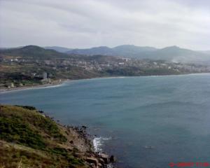 Vue sur la commune de Tigzirt