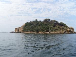 Un îlot de la côte de Tizi ouzou