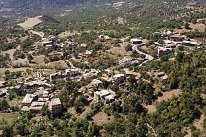 Vue sur le village Imesbahene  (Commune de Timizart)