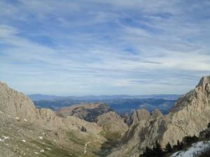 Les montagnes environnantes de Tizi ouzou