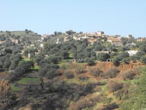 Vue d'ensemble sur le village d'Ichoukren
