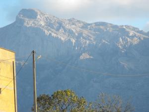 Commune de  Ouadhias vue sur les montagnes du Djurdjura