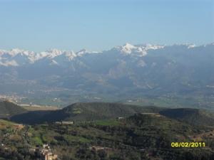 La gigantesque chaîne montagneuse de Djurdjura