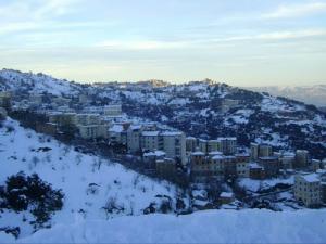 Commune de Larbaa Nath Irathen sous la neige