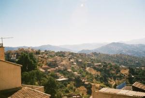 TIZI HIBEL vue depuis Taguemout Azzouz