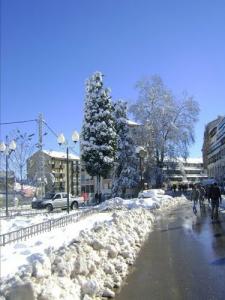 La commune de Larbaa nath irathen sous la neige