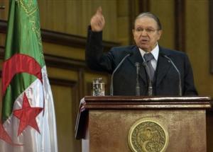 الرئيس بوتفليقة يلقي خطابا في المحكمة العليا بالجزائر العاصمة