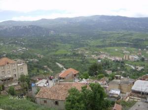 Vue sur le village Adouar ouchelli