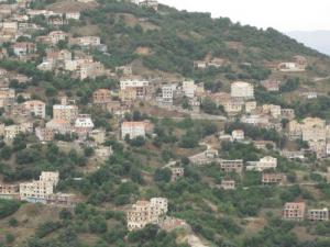 Vue sur le village de Sahel (Commune de Ait Khellili)