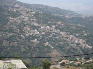 Vue sur le village de Sahel (Commune de Ait Khellili) Depuis  Iguofaf