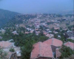 Vue sur lesvillages de Tanalt et Ighil