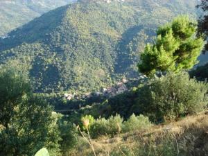 Vue sur le village Ait-Haroun depuis la piste