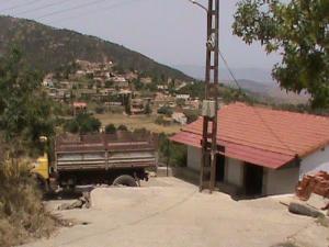 Plate forme du village Ibouysfene (Commune de Bouzguene)