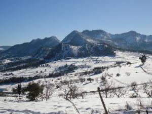 Thaghamacht sous la neige