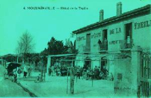 المقهى القديم لبلدية  موزاية  (الفترة الإستعمارية)