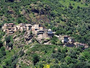 Vue sur le village de Takana (Commune de Ait Yahia Moussa)