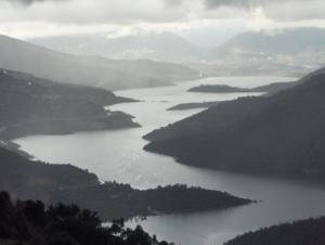 Vue du Barrage de Taksebt depuis Ait Frah