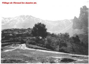 Village de Tiroual les Années 30.