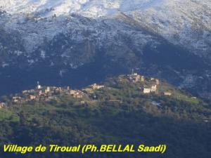 Vuesur le Village de Tiroual (périphérie de Tizi ouzou)