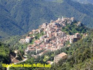 Vue aériene du Village de Thaourirthe Amokrane