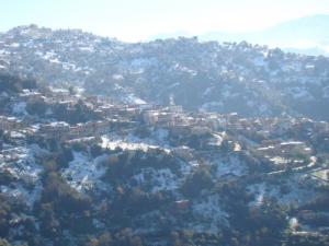 Le Village d'Ait Yacoub sous la neige