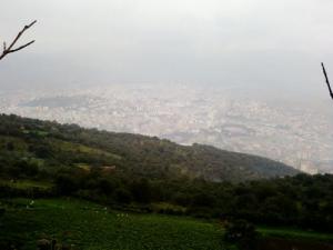 Redjaouna, vue sur Tizi Ouzou