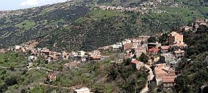 Vue panoramique sur le village de Tizit