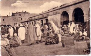 السوق المركزي لمدينة توڨرت (الفترة الإستعمارية)