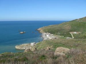 Plage de Sidi Khaled sur la côte de Tizi ouzou