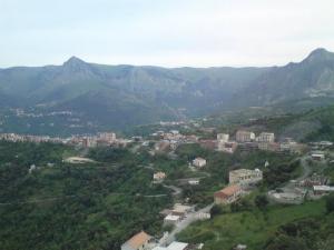 La commune d'Iferhounene vue depuis Ait-Hamou