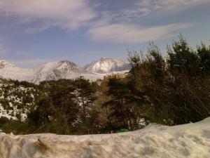 Le Djurdjura sous la neige