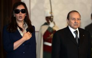 الرئيسة الأرجنتينية كريستينة فرنانديز في زيارة رسمية للجزائر