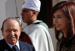 الرئيسة الأرجنتينية كريستينة فرنانديز في زيارة رسمية للجزائر