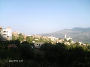 Vue sur la bourgade d'Amenchar (Wilaya de Tizi ouzou)