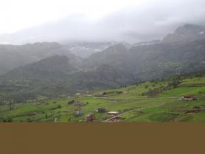 Vue d'ensemble sur la commune d'Aghni Goughran