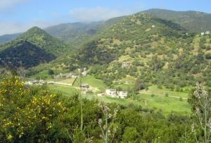 Vue sur le village d'Ighil