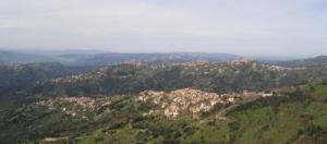 vue sur la commune de Taourirt-Amokran, Ait Mengellat depuis Tiferdud
