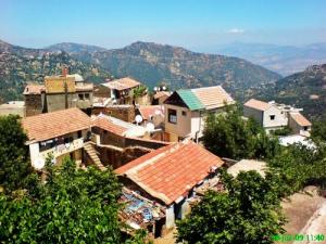 Vue sur le village d'Ath Yahia Ouaamar