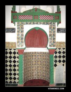 محراب زاوية سيد أحمد بن يوسف بمدينة مليانة